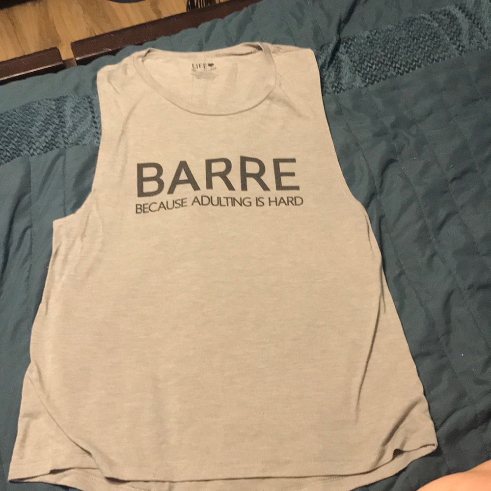Barre tank top
